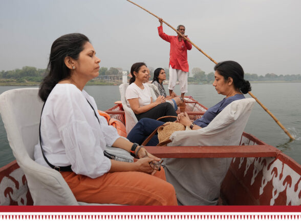 RT: Ahilya Fort, Maheshwar, India, July 2026 | January 2027 <br/>Vedanta By The Narmada-Leading With Values